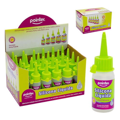 GOMA SILICON LIQUIDO POINTER LG-30ML
