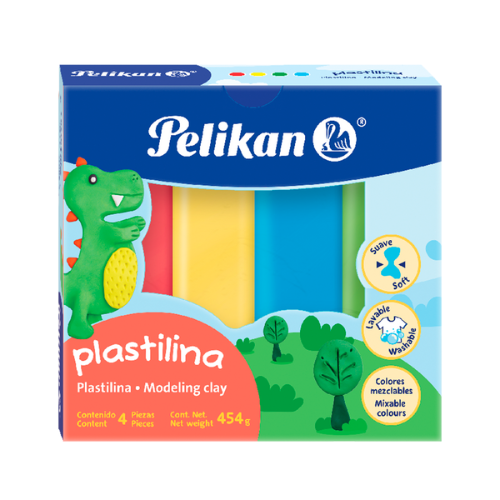 PLASTILINA PELIKAN 454GR CJ-4UD 06700140