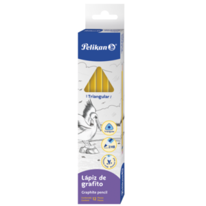 LAPIZ GRAFITO PELIKAN #2 HB TRIANGULAR 30330203