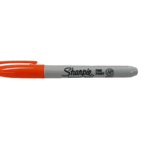 MARCADOR PERMANENTE SHARPIE P/FINA NARANJA 30036