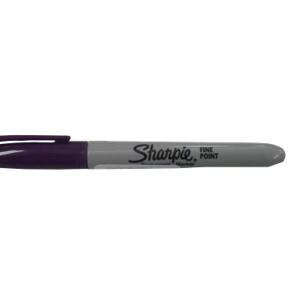 MARCADOR PERMANENTE SHARPIE P/FINA MORADO 30038