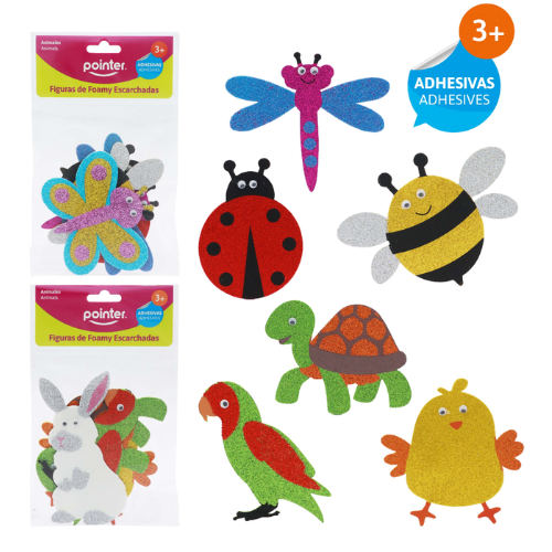 FIGURA POINTER FOAMY ESCAR INSECTOS A018-JCF02