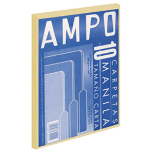 FOLDER AMPO MANILA T/CARTA PQ-10UD