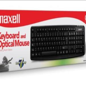 TECLADO MAXELL USB C/MOUSE OPTICO WRKBC-10 347111