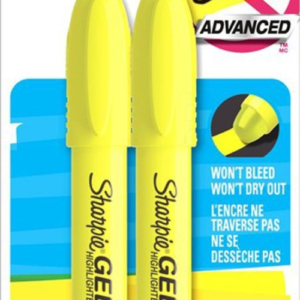 SET RESALTADOR SHARPIE GEL AM 2PCS 1780473