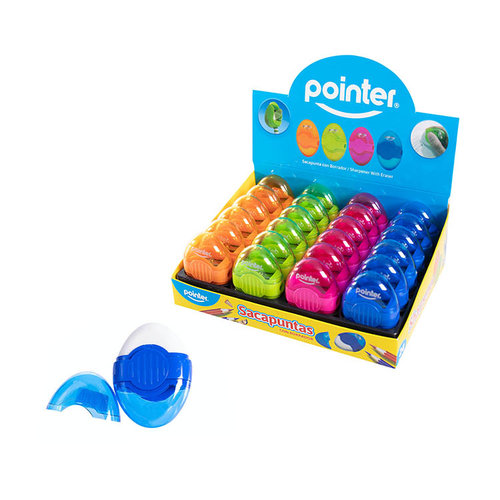 TAJADOR POINTER C/BORRADOR COL SURT ER-1811 OVALADO