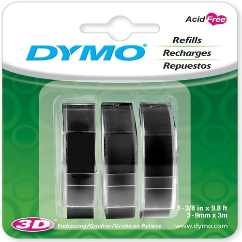 CINTA DYMO 3D P/ETIQUETADORA NG 3PCS 9MMX3M 1741670