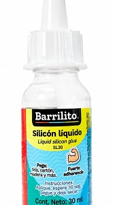 GOMA SILICON LIQUIDO BARRILITO 30ML SL30