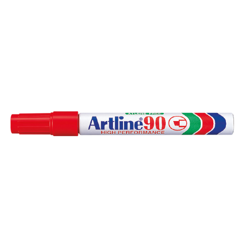 MARCADOR PERMANENTE ARTLINE 90XF P/B ROJO
