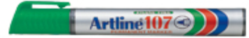 MARCADOR PERMANENTE ARTLINE 107 VERDE P/R