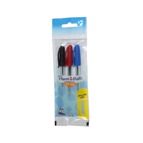 SET LAPICERO PAPERMATE INKJOY 100ST 1.0 3PCS AZ/NG/RJ LA8227