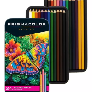 SET LAPICES COLOR PRISMACOLOR LARGO 24COL E/CAJA METAL 1935021
