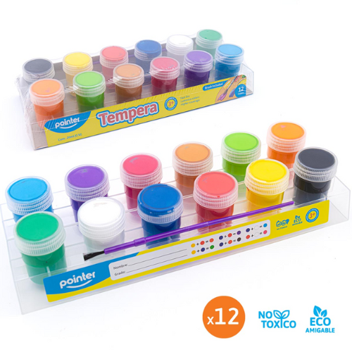 TEMPERA POINTER 20ML 12COL TP-C20T