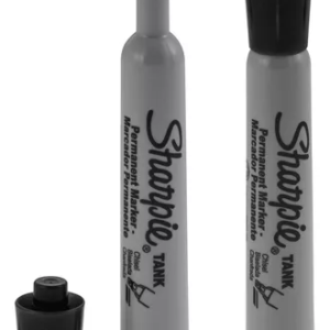 MARCADOR PERMANENTE SHARPIE TANK NEGRO P/B 1789877
