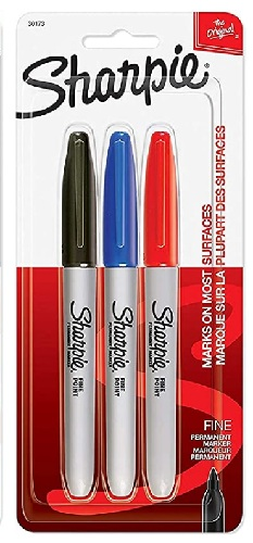SET MARCADOR PERMANENTE SHARPIE P/F 3PCS 30173PP