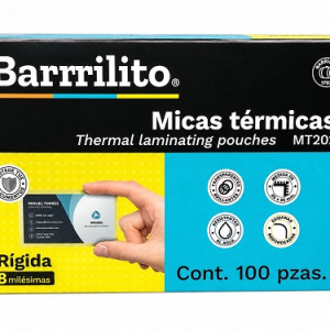 MICA BARRILITO T/CARNET 8MIL 65X95MM MT202
