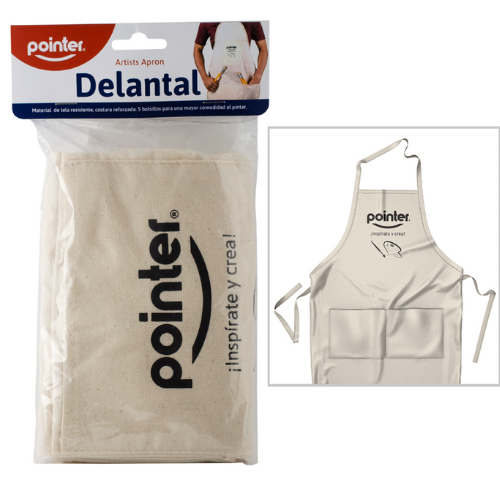 DELANTAL POINTER D/TELA AP-5A