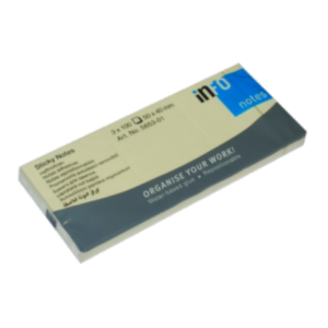 MINIBLOCK INFO NOTES 1.5X2" 100HJ AMARILLO PQ-3UD 5653-01