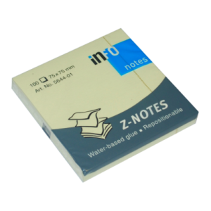 MINIBLOCK INFO NOTES 3X3" 100HJ AMARILLO 5644-01 Z-NOTES