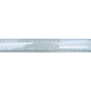 REGLA PLASTICA ACRIMET 30CM TRANSPARENTE 581.3