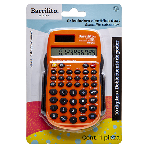 CALCULADORA BARRILITO CIENTIFICA 10 DIG BLISTER 8044CCB