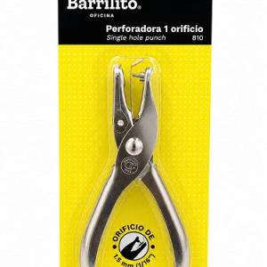 PERFORADORA BARRILITO 1 HUECO 5HJ 810 1.5MM 1/16"
