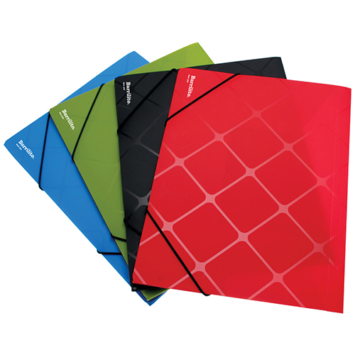 FOLDER PLASTICO BARRILITO C/LIGAS T/L HORIZONTAL Q10