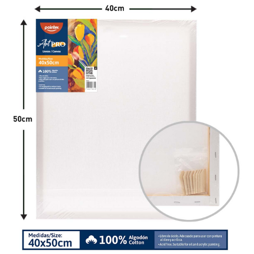 LIENZO POINTER CUADRO 40X50CM CA-4050
