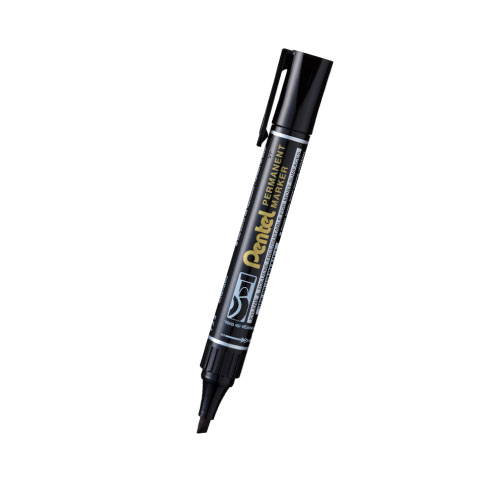 MARCADOR PERMANENTE PENTEL N460-A NEGRO