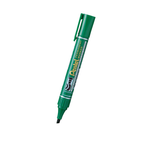 MARCADOR PERMANENTE PENTEL N460-D VERDE