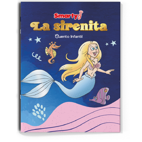 LIBRO CUENTO INFANTIL SMARTY: LA SIRENITA 12 PAG