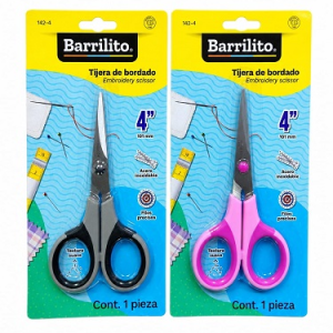 TIJERA BARRILITO COSTURA/OFICINA 4" 142-4