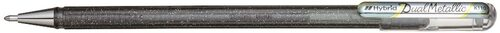 LAPICERO PENTEL K110-DZX HYBRID DUAL METALLIC 1.0 PLATEADO