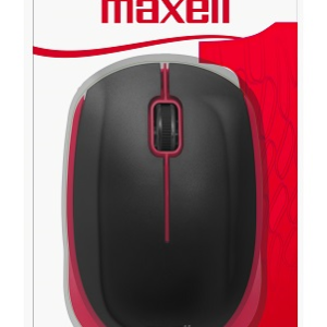 MOUSE MAXELL INALAMBRICO MOWL-100 2.4GHZ ROJO 347930