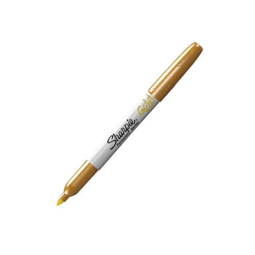 MARCADOR PERMANENTE SHARPIE METALICO P/FINA DORADO 1823889