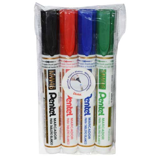 SET MARCADOR ACRILICO PENTEL 4PCS MW46-4