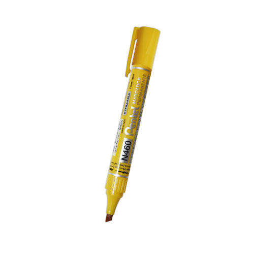 MARCADOR PERMANENTE PENTEL N460-G AMARILLO