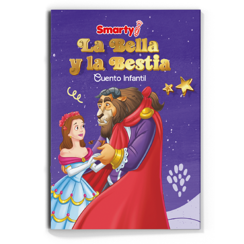 LIBRO CUENTO INFANTIL SMARTY: LA BELLA Y LA BESTIA 12 PAG