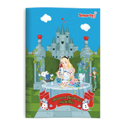 LIBRO CUENTO INFANTIL SMARTY: ALICIA EN EL PAIS DE LAS MARAVILLAS 12 PAG