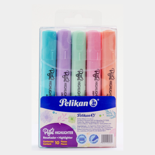 RESALTADOR PELIKAN 414  PASTEL SURTIDO 30160105 30160401