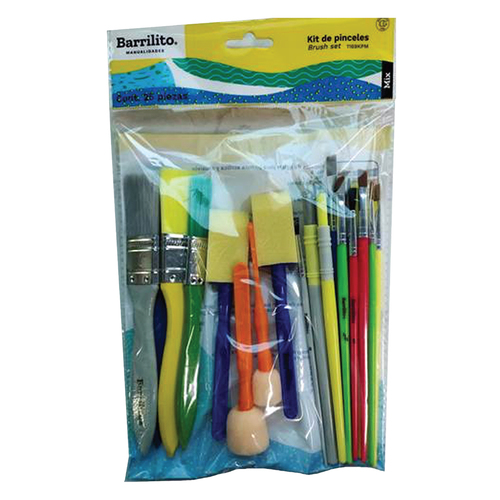 SET PINCELES BARRILITO PQ-25UD 1169KPM