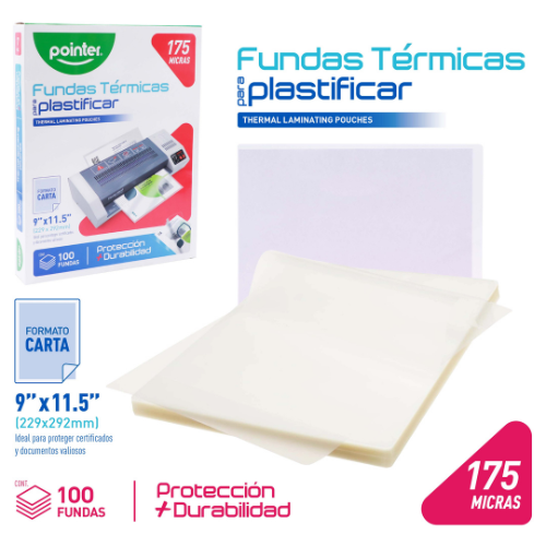 MICA POINTER T/CARTA 7MIL 229X292MM 175MICRAS YL-229292-3 CJ-100UD *NC*