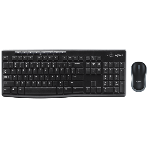 TECLADO LOGITECH C/MOUSE INALAMBRICO MK270 920-004432