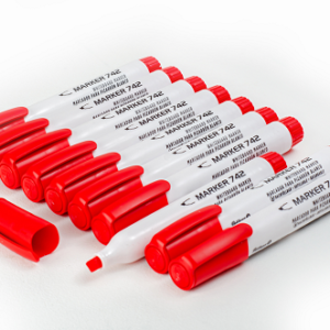MARCADOR ACRILICO PELIKAN 742 P/B ROJO RECARGABLE 30290113