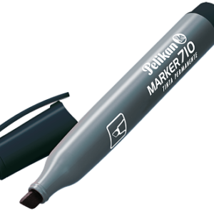 MARCADOR PERMANENTE PELIKAN 710 P/B NEGRO RECARGABLE 30250321