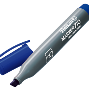 MARCADOR PERMANENTE PELIKAN 710 P/B AZUL RECARGABLE 30250320