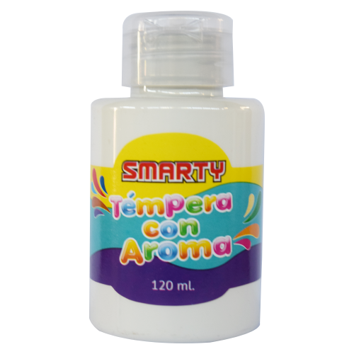 TEMPERA SMARTY BLANCO C/AROMA 120ML SM-F28001