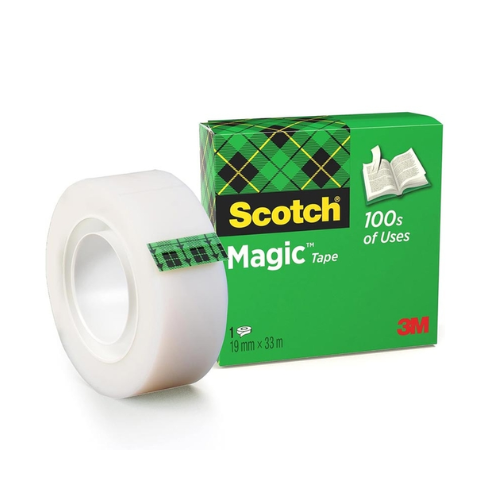 TAPE 3M SCOTCH MAGICO 19MMx32.9M 810 70016077003