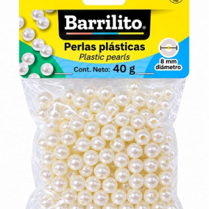 MANUALIDADES BARRILITO PERLAS PLAST PP400