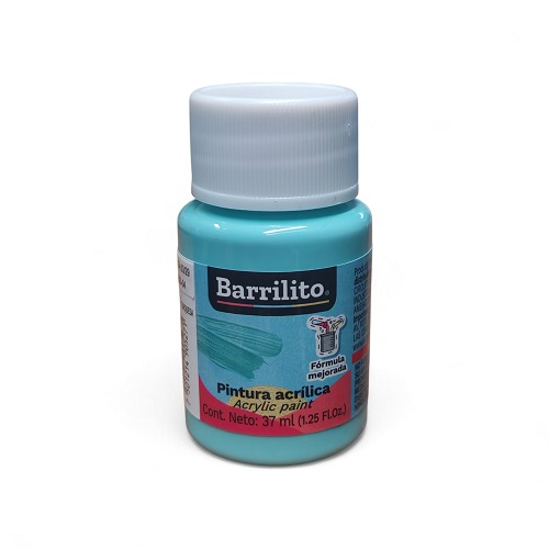 PINTURA BARRILITO ACRILICA 37ML AB327 TURQUESA